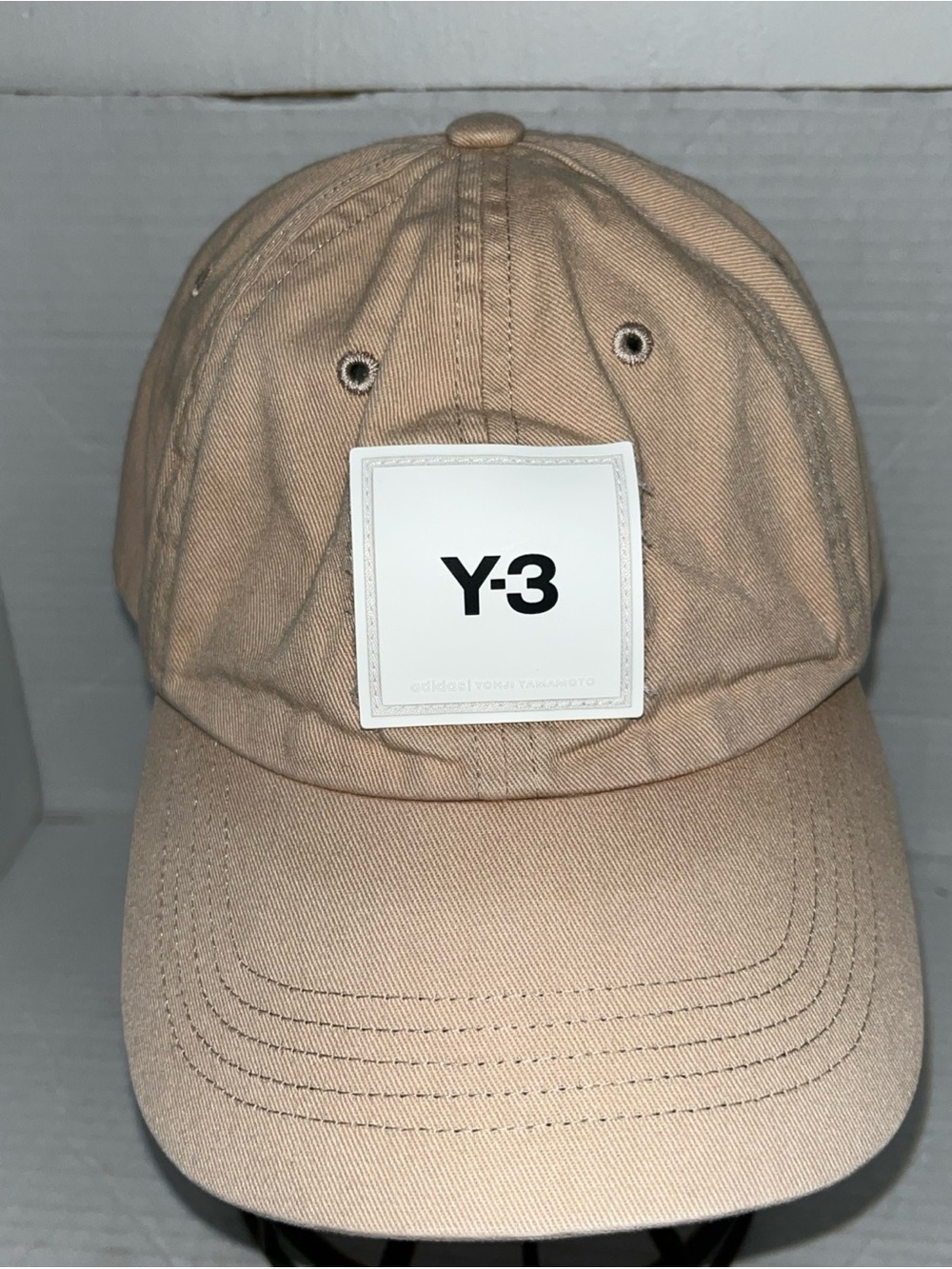 Adidas Y-3 Yohji Yamamoto Sql Cap Beige H15772 Unisex Hat One Size Tan